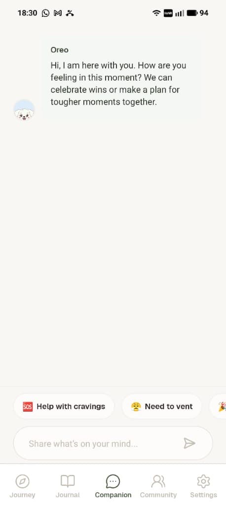 Wello Companion Screen